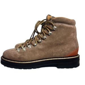 RALPH LAUREN PURPLE LABEL DIMICIA CALF-SUEDE TAN BOOT WOMEN’S EU41/11 MEN’S 8